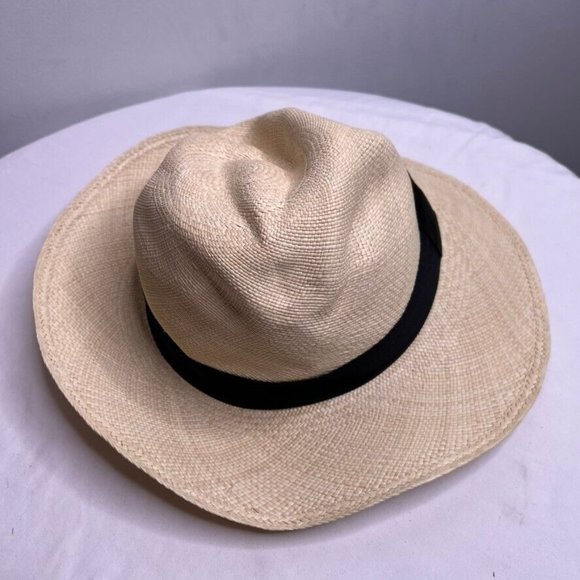 J. Crew Authentic Panama Hat S/M 23793 - Picture 2 of 4